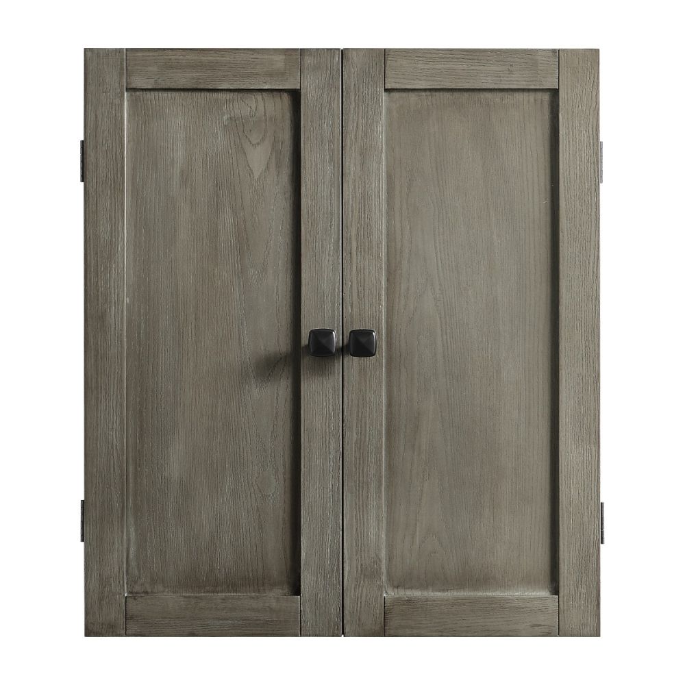Imperial Dart Cabinet; Silver Mist