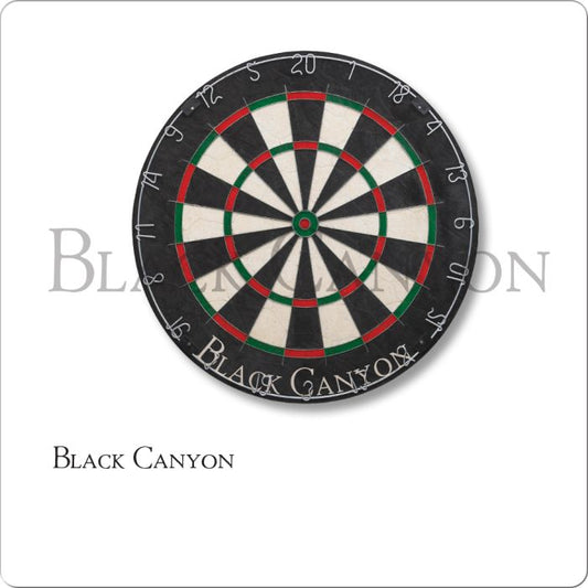 Black Canyon 30-0155 Bristle Dart Board With Bladed Wire