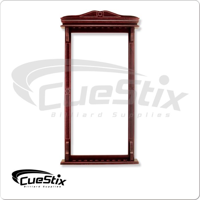10 Cue Deluxe Wall Rack