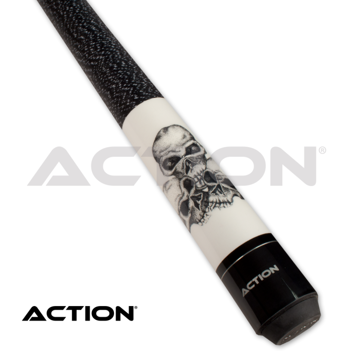 Action Adventure ADV60 Stacked Skulls Cue