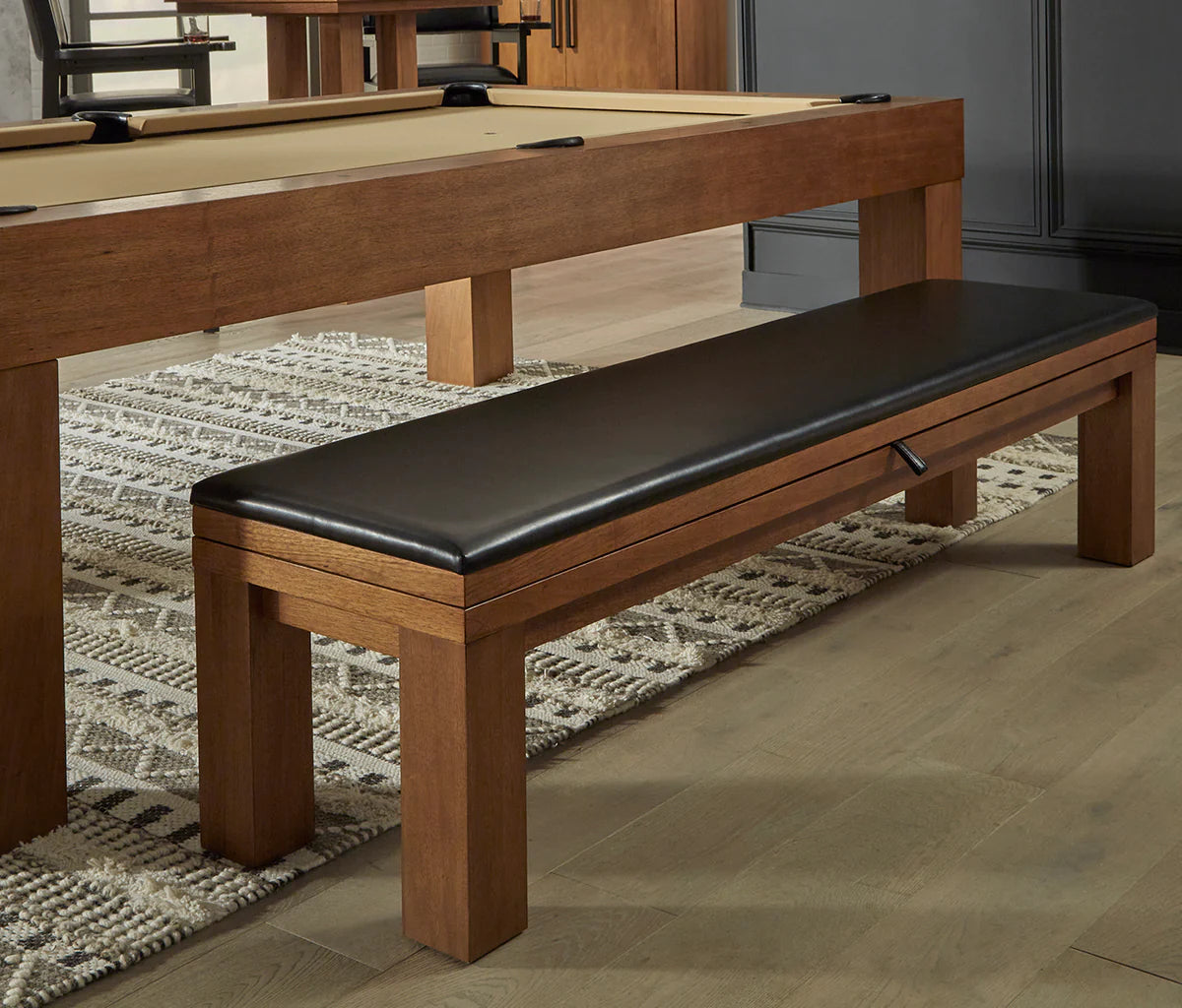 Alta Multi-Functional Storage Bench; Brushed Walnut