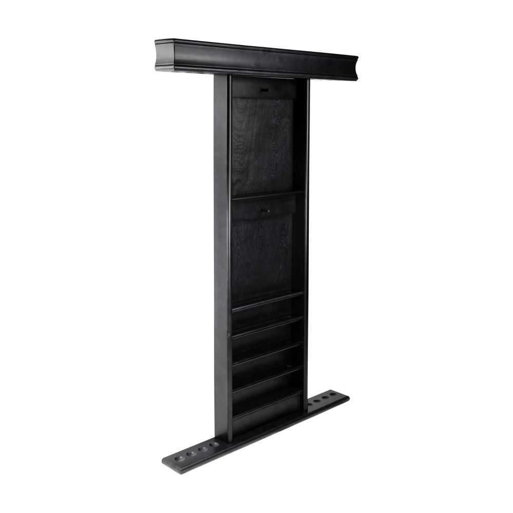 Imperial Deluxe Wall Rack, Black