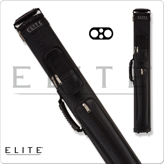 Elite Leatherette 2x2 Hard Case - Black