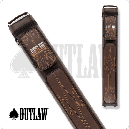 Outlaw OLB35G Embroidered 3x5 Hard Case - Brown/Tan
