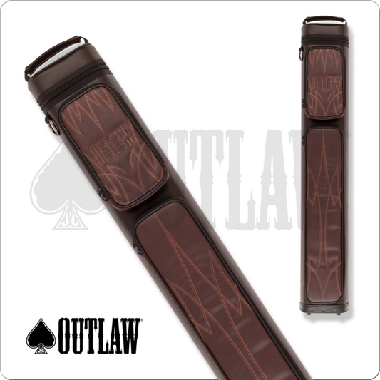 Outlaw OLB35H Embroidered 3x5 Hard Case - Brick/Brown