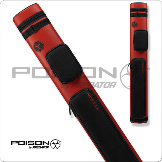 Poison POCAR22 Red 2x2 Hard Case