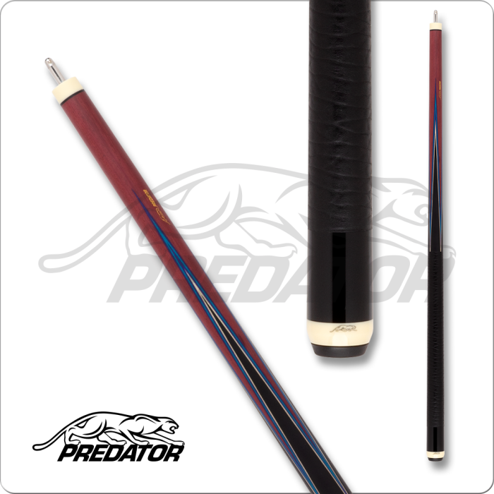 Predator 4 Point Sneaky Pete PRESP4PL - Purple Heart/Blue with Elephant Pattern Leather Wrap