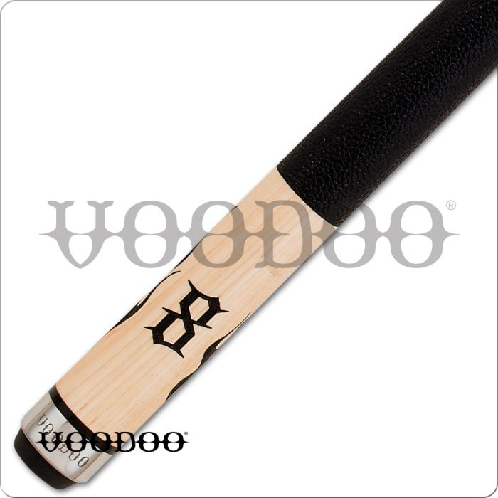 Voodoo VOD37 Blunt smoking skull - Smoking skull w/ flames