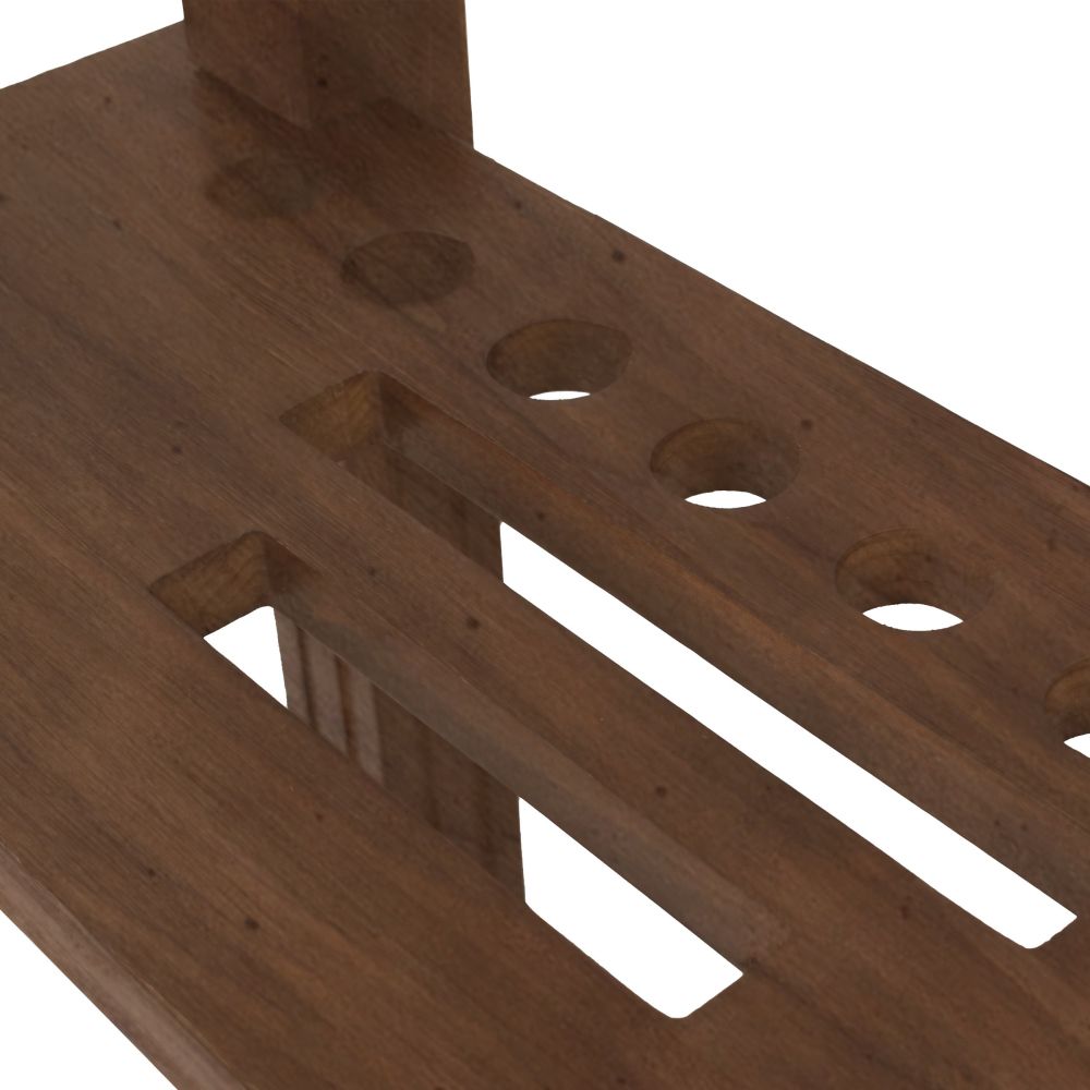 Rectangle Floor Rack, Whiskey