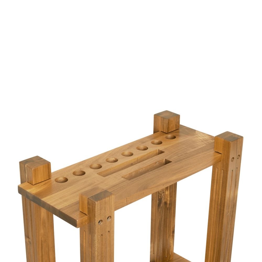 Rectangle Floor Rack, Acacia