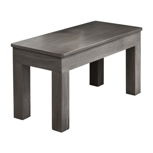 36" Bench; Smooth Silver Mist