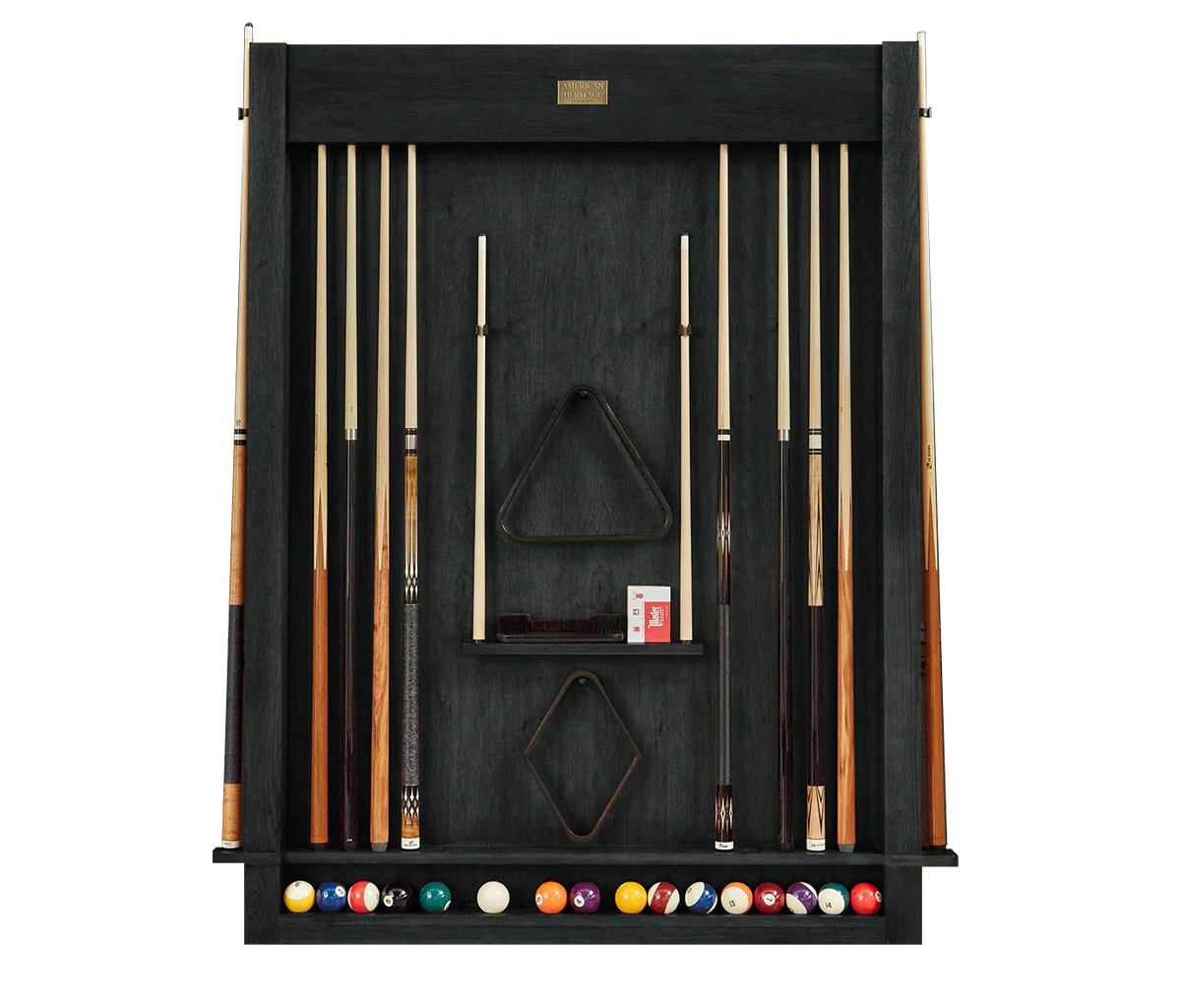 Alta Wall Mounted Cue Rack 12