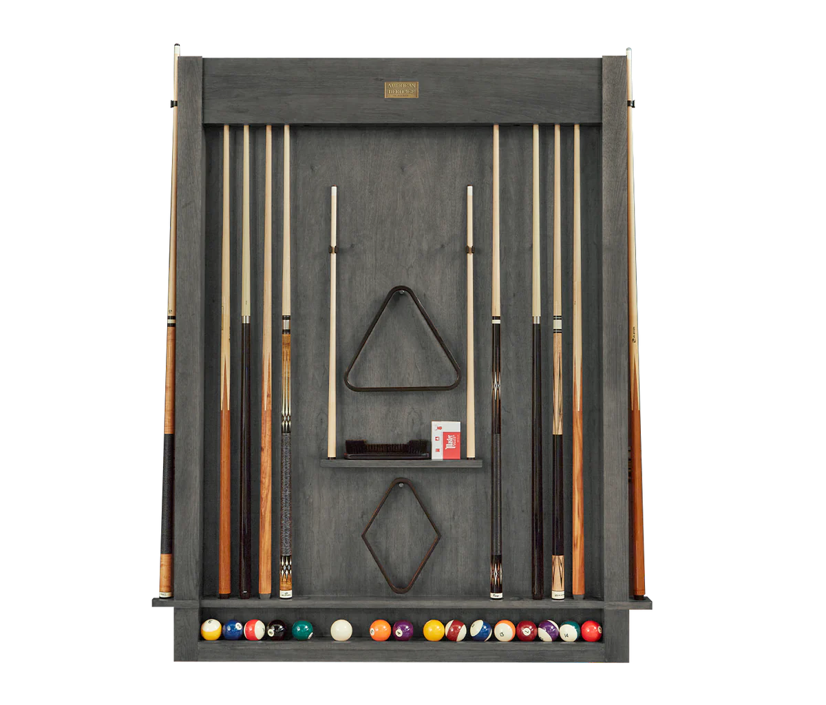 Alta Wall Mounted Cue Rack 12