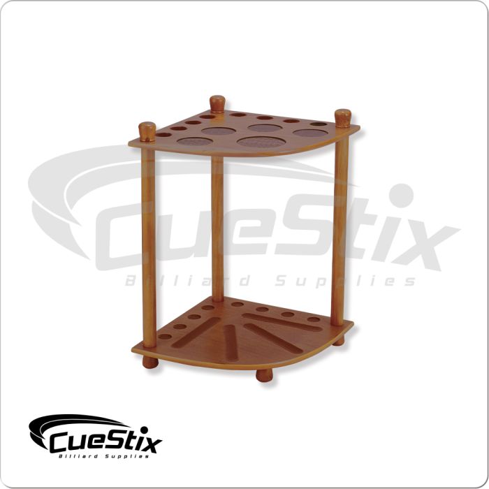 8 Cue Corner Floor Rack