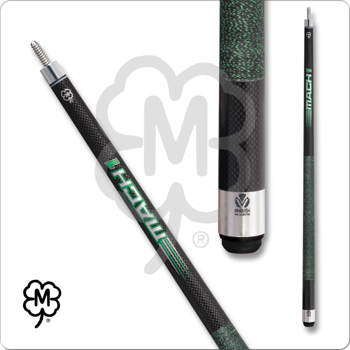 McDermott MCDM1 Mach 1 Carbon Fiber Break Cue - Linen Wrap