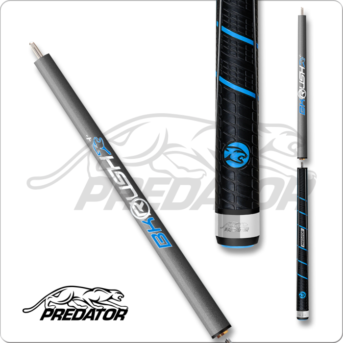 Predator PRERBJW Grey Rush Break + Jump Cue with Wrap