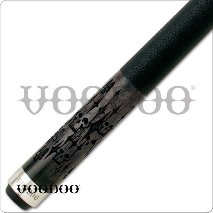 Voodoo Grey VOD16 Legion of Skulls Pool Cue